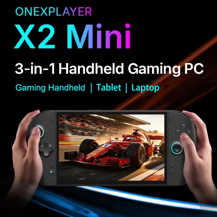 ONEXPLAYER X2 Mini 3-in-1 Gaming Laptop Intel Arc G3 Extreme 32GB 1TB 8.8'' 144Hz AMOLED Handheld Game Console PC Tablet 85Wh
