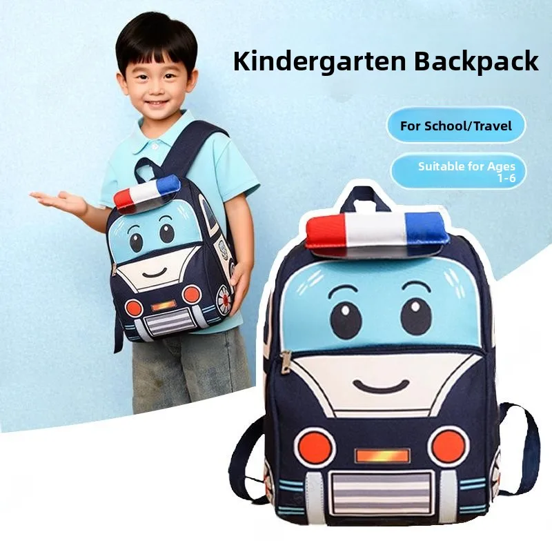 

Lightweight Fire Tru Bapa for Kindergarten Boys And Girls Small Class School Bag Easy to Carry Outdoor Bag