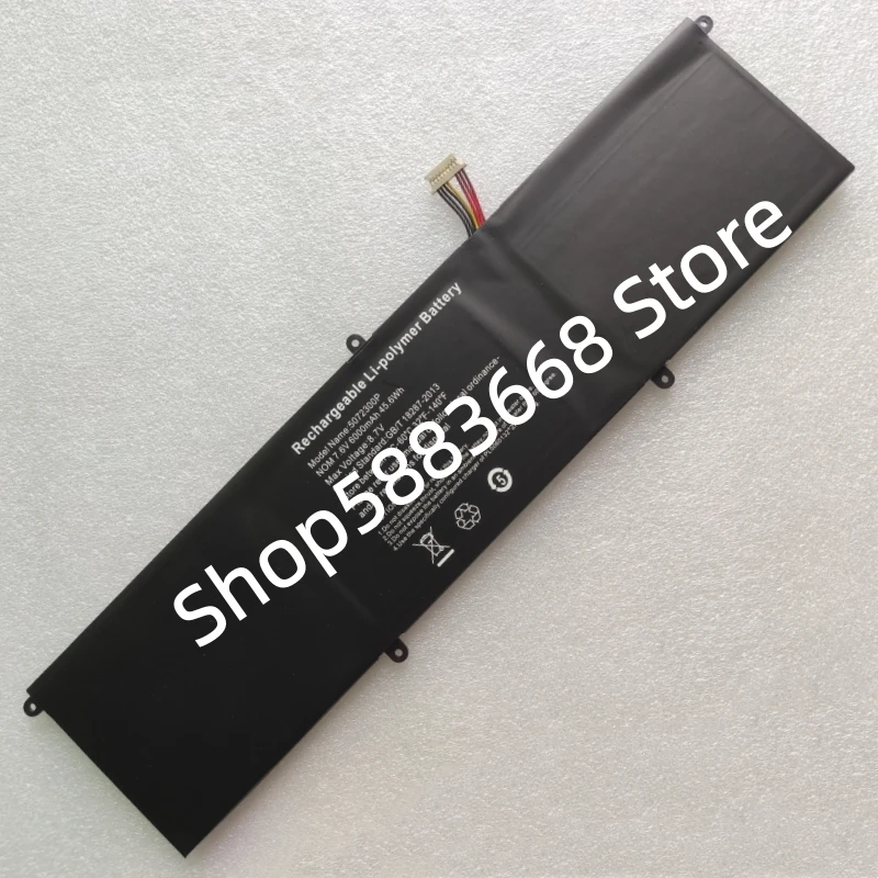 New 5072300P For Yashi XueXing K14 K14A K14D 7.6V 45.6Wh 6000mAh Laptop Battery For Lanix Neuron R II 2 R2 RII Notebook