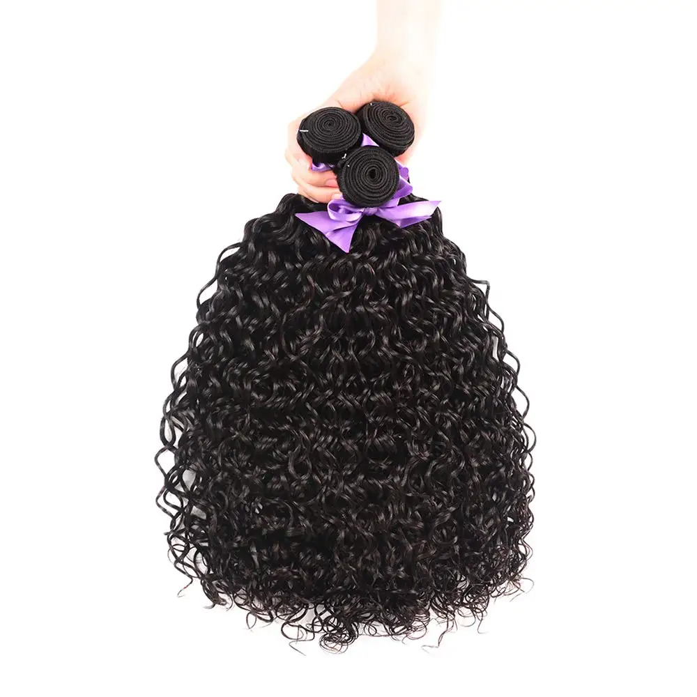 Kinky Curly Bundles With 13x4 Frontal 100% Human Hair Bundles With Closure 13x4 Lace Frontal With Bundles remy hair Bundles