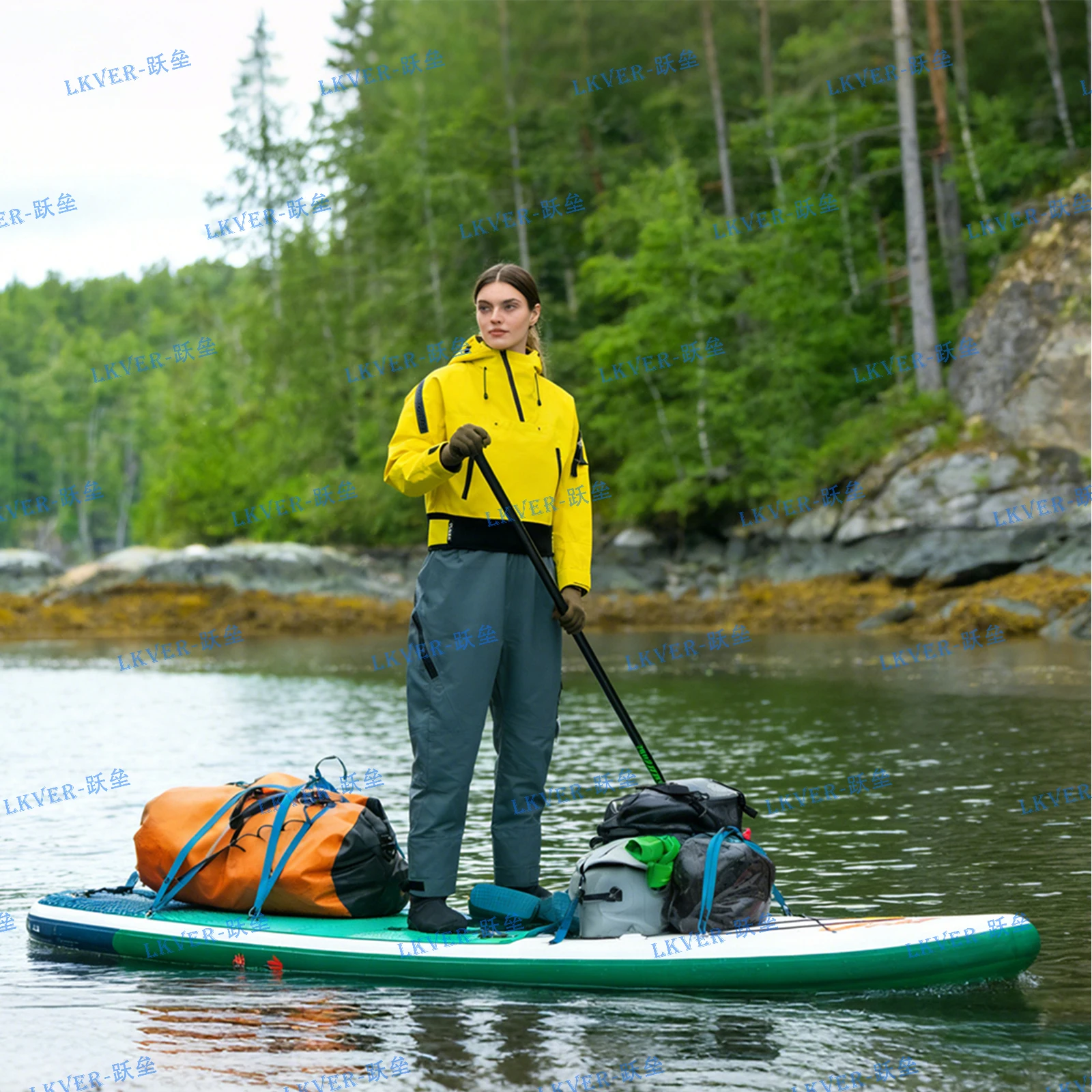 

Women's Dry Suit for Diving Waterproof and breathable, suitable for all seasons, applicable to various environments