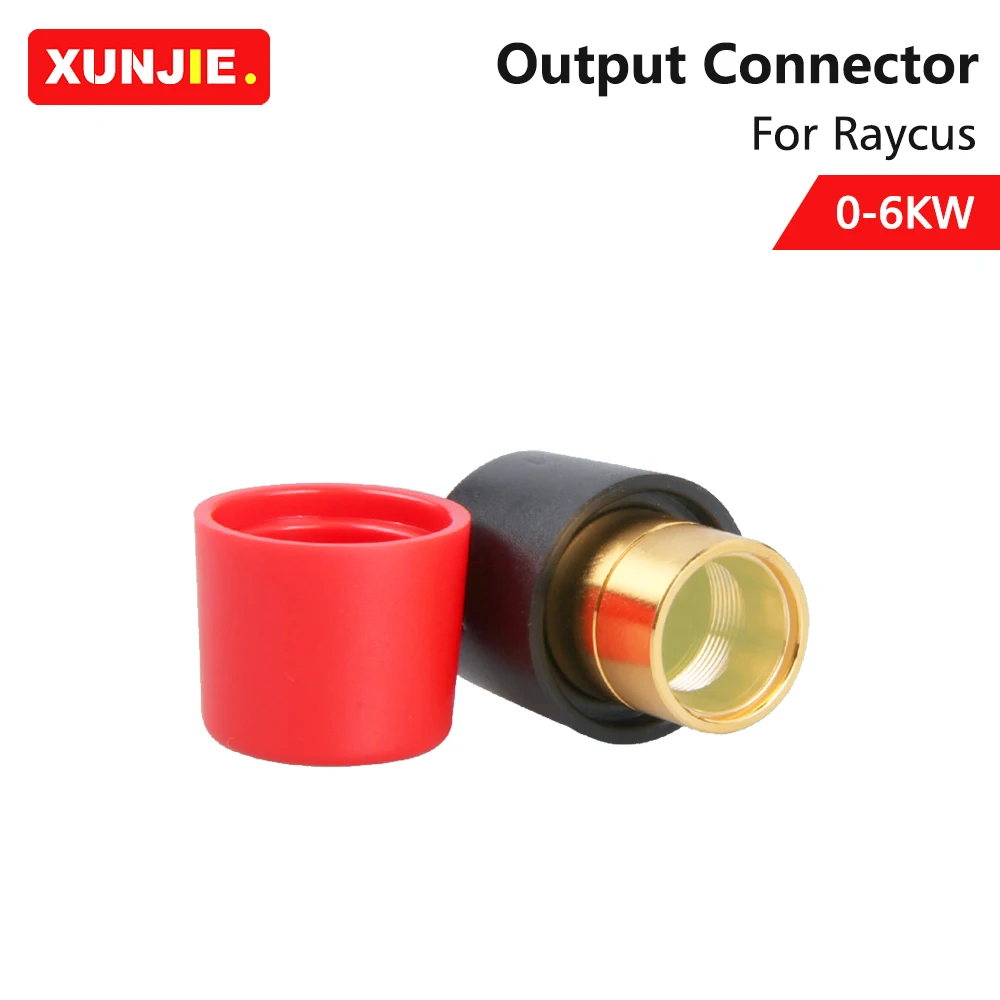 

XUNJIE Original Raycus Output Connector Protective Lens Group QBH for Raycus Fiber Laser Source 0-6KW Fiber Laser Cutting