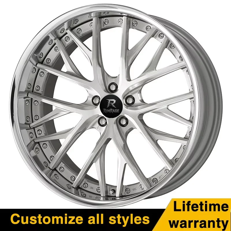 Work Wheels LS VAJRA Forged Wheels 17-26 Inch Deep Concave Luxury Alloy Rims For SUV Truck Off-RoadF20,F30,F35,G20,G30,E90,E60,F