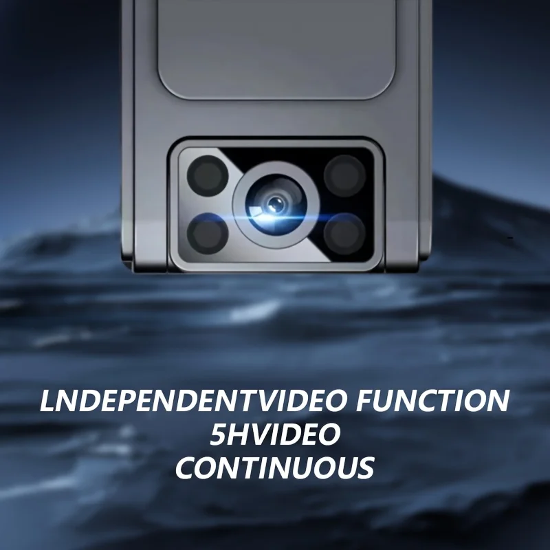 كاميرا صغيرة محمولة 1080P HD فيديو رقمي صغير واي فاي الأشعة تحت الحمراء للرؤية الليلية مسجل الرياضة في الهواء الطلق ركوب الخلفي كليب الكاميرا #3