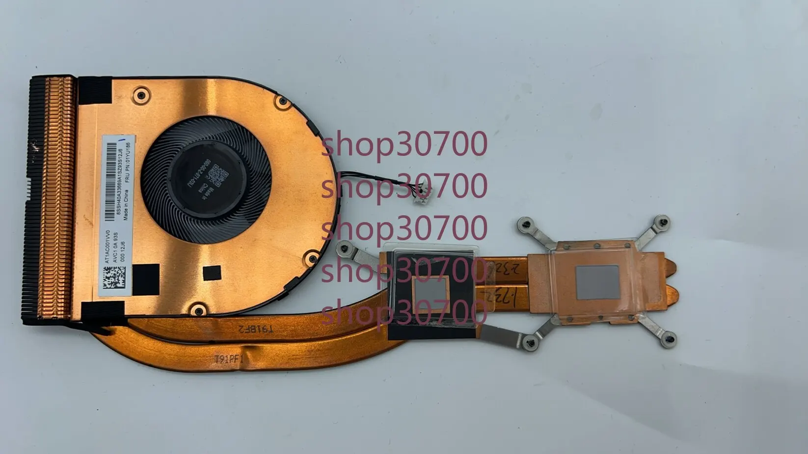 For Thinkpad T490 T14 notebook, fan, independent graphics card CPU heatsink 01YU186
