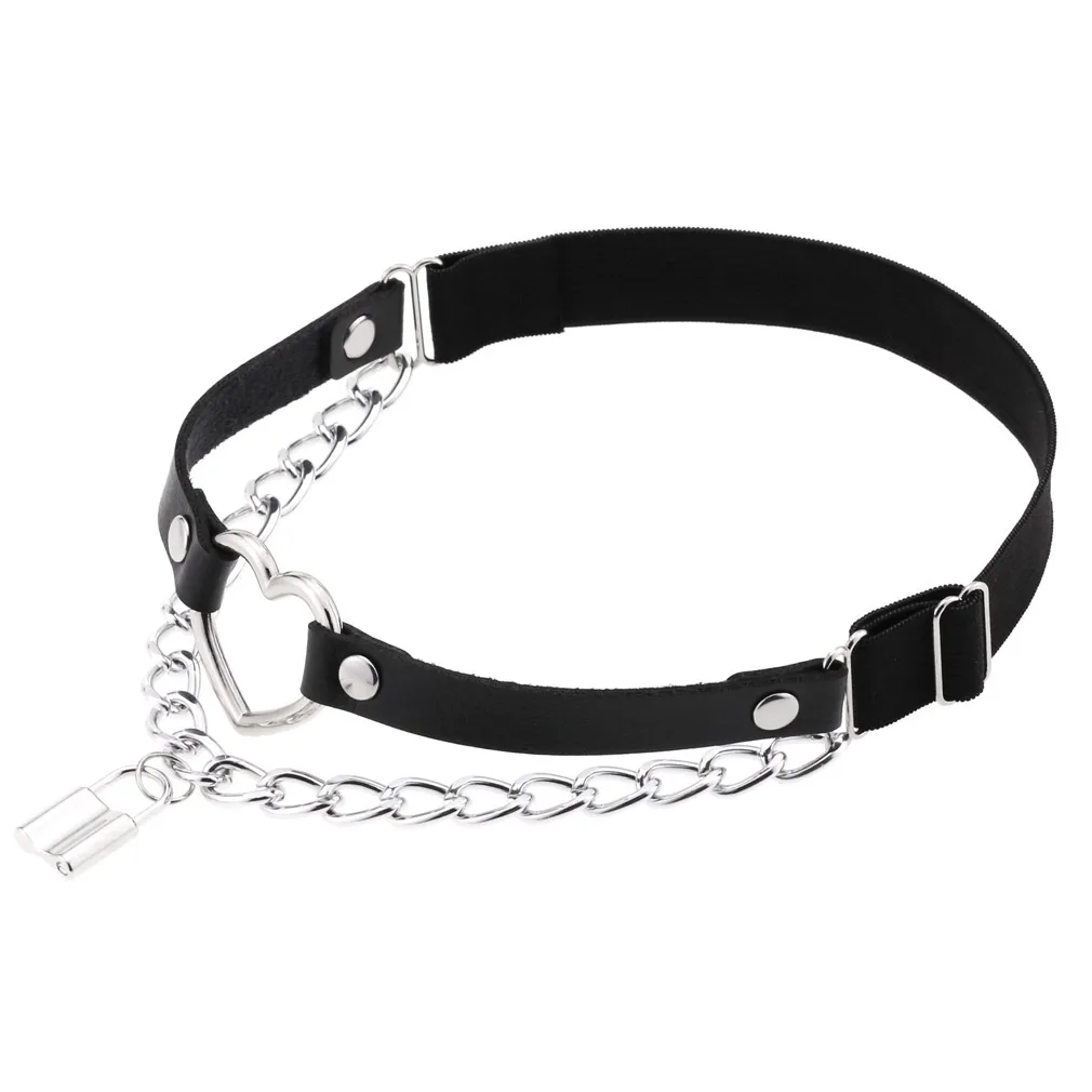 أربطة للفخذ على شكل قلب ، أزياء بانك قوطية ، جاذبية جنسية فردية ، روك أند رول ، كورتكس لوك ، تحول عالٍ