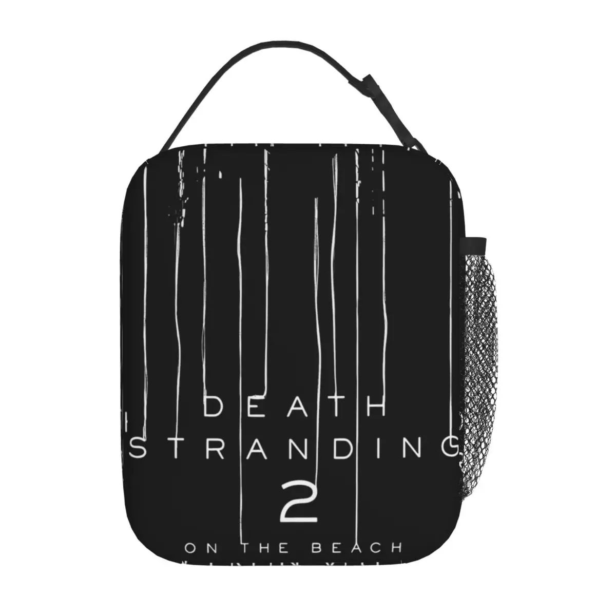 

Death Stranding 2 On The Beach Video Game Thermal Insulated Lunch Bags Reusable Food Container Bags Cooler Thermal Lunch Boxes