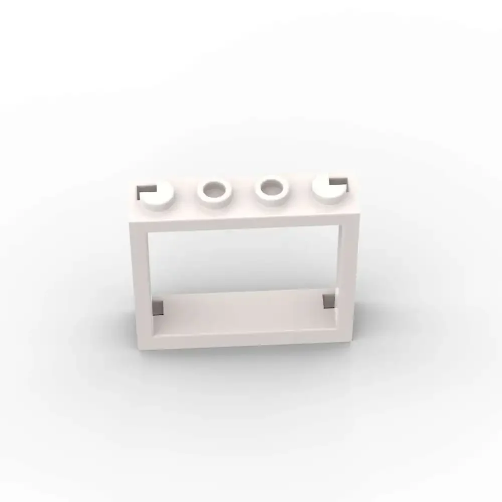 MOC 10 قطعة نافذة 60594 لا علامات تبويب مصراع التراص الطوب البديل 1x4x3 اللبنات لعبة الإبداعية الكبار الأولاد هدية عيد