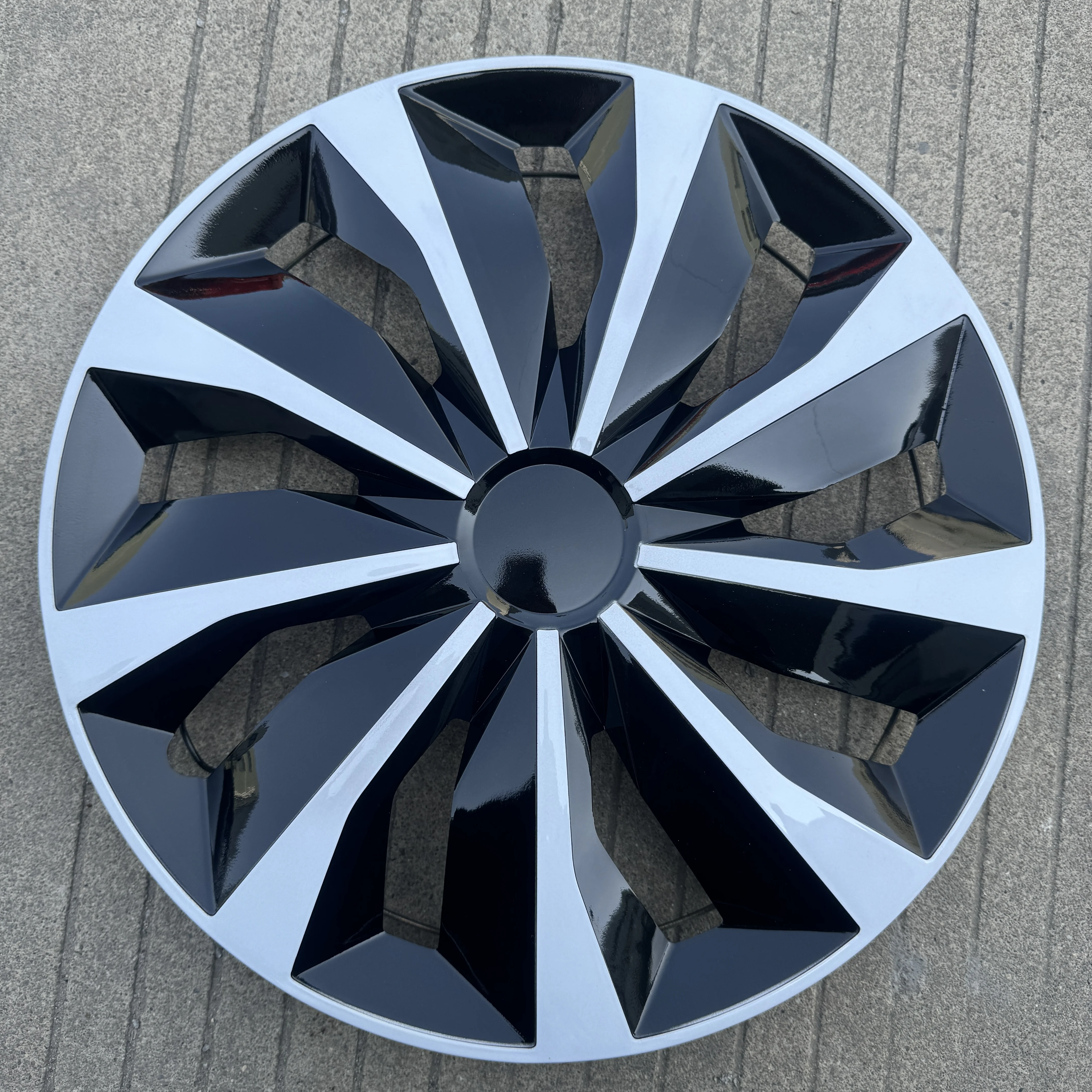 4pcs/set 16 Inch Car Vehicle Wheel Rim Skin Cover Hub Caps R16 Racing Style Rim Center Cover Car Exterior