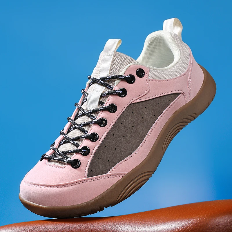 

Men Wider Barefoot Shoes Men's Sneakers and Casual Unisex Wider Shoes Soft Sole Wide-Toe Comfortable Lenther Walking Sneakers