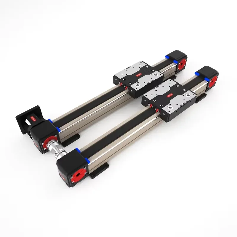 Customized Length Dual Axis Design 50-6000mm Belt Driven Reciprocating Work Multi-axis Control Work Belt Linear Stage Module