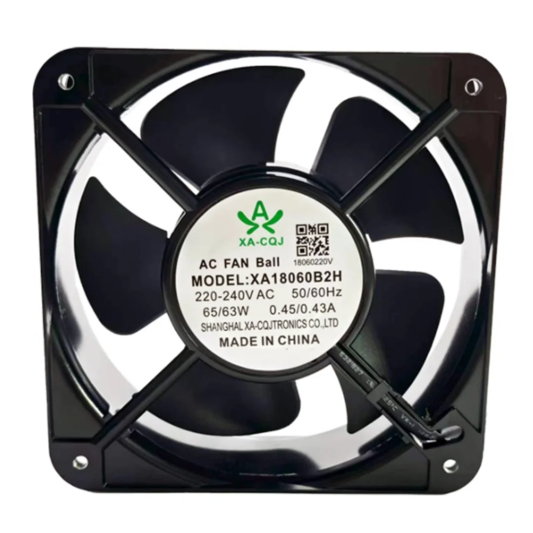 

XA18060B2H AC 220-240V 0.45A 180x180x60mm Server Cooling Fan