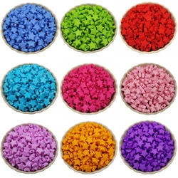 50Pcs 9mm For Jewelry Making Accessories Craft Acrylic Loose Beads  Star Shape Multicolored DIY