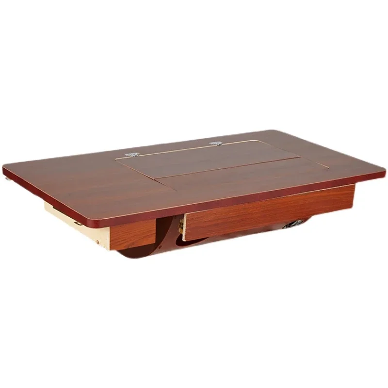 Cross-border Vintage Sewing Machine Table Panel Accessories Pedal Solid Wood Trapeze Foot Pedal Household Table