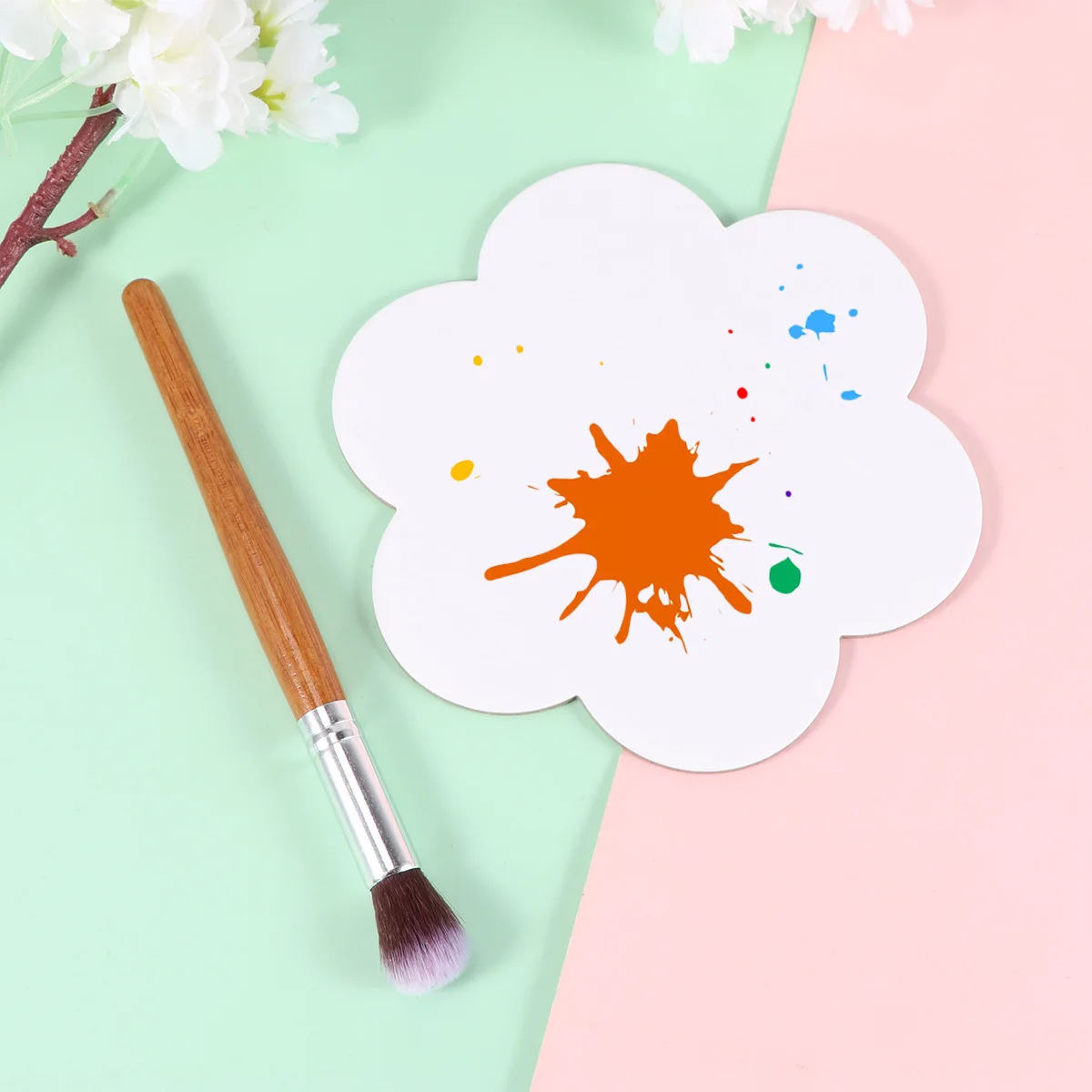 

5 Pcs Painting Board Cotton Drawing Boards Artist Paper Flower Art Cotton Board Panels DIY Canvas Student Hobby