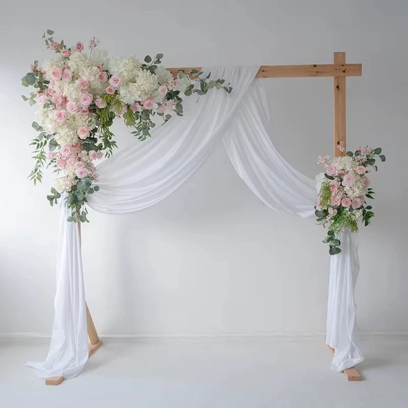 

Hanging Flowers Wedding Decoration Arches Flower Arrangement Event Ceremony Decoration Artificial Fake Flowers Background Wall