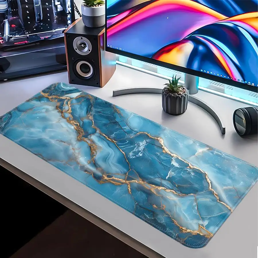 

Marble overlock Mouse Pad Game Console Pad Keyboard Mouse Pad Desk accessories office Pad Computer Laptop Pad