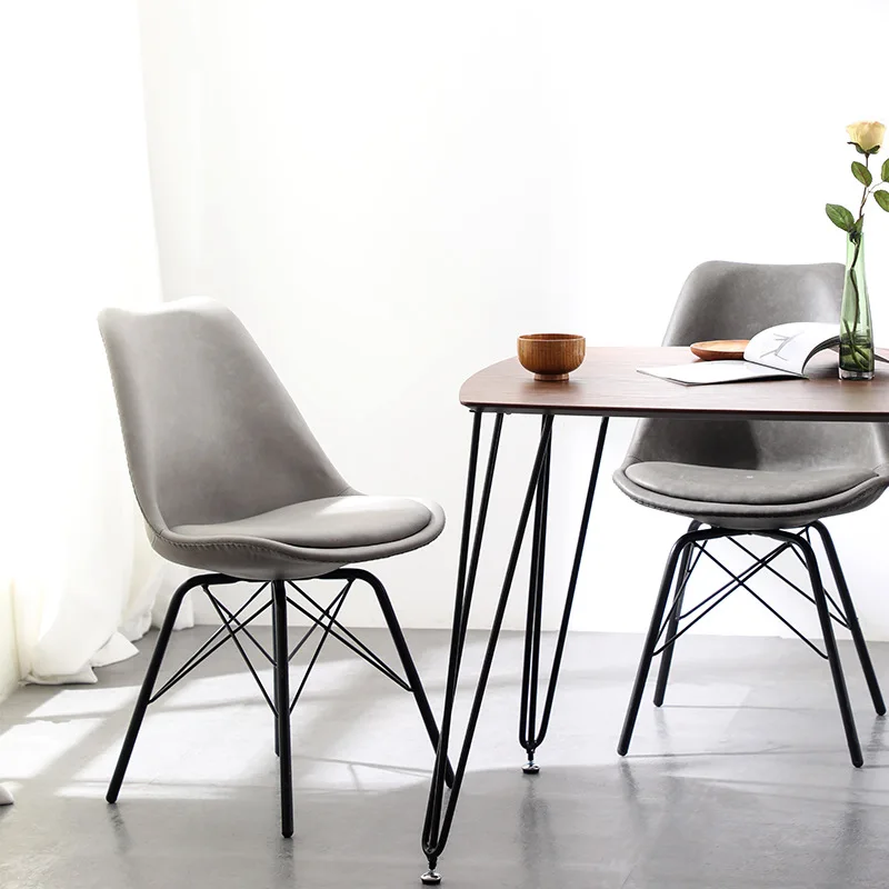 Household restaurant soft bag backrest casual creative chair