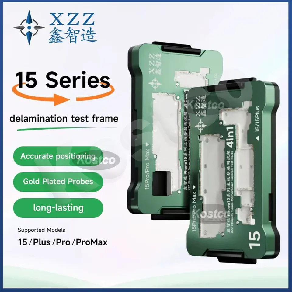 XZZ Xinzhizao 4in1 iSocket Tester For iPhone 15 series Dual Frame