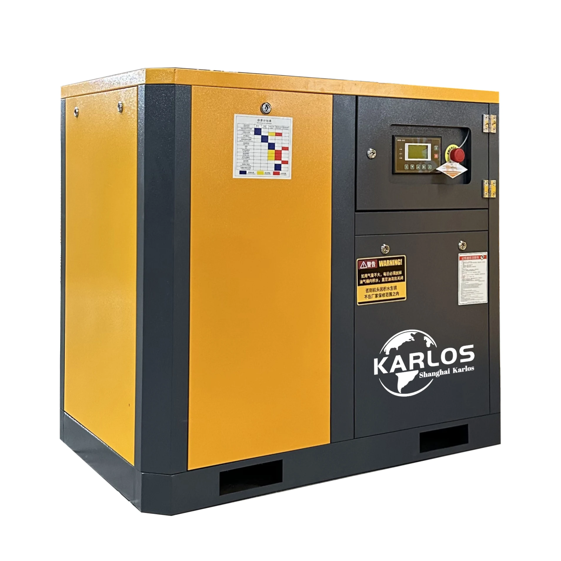 Karlos China Outstanding Low Pressure Industrial Electric Oil Free Silent Rotary Screw Air Compressor for Sales