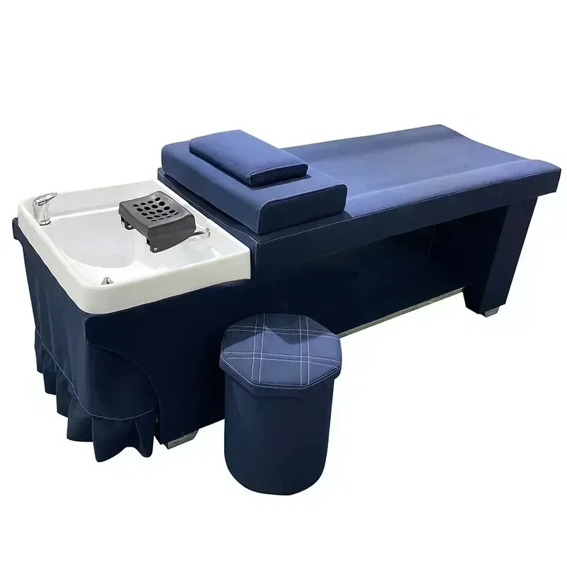 Hair Washing Bed Head Spa Lounge Water Circulation Luxury Shampoo Chair Salon Therapy Behandelstoel Salon Furniture