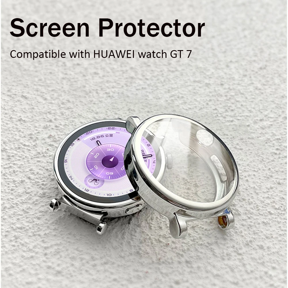 Screen Protector for Huawei Watch GT 7 Case 41mm 46mm Soft TPU Bumper Shell Anti Fall HUAWEI WATCH GT7gt 6 Cover Accessories
