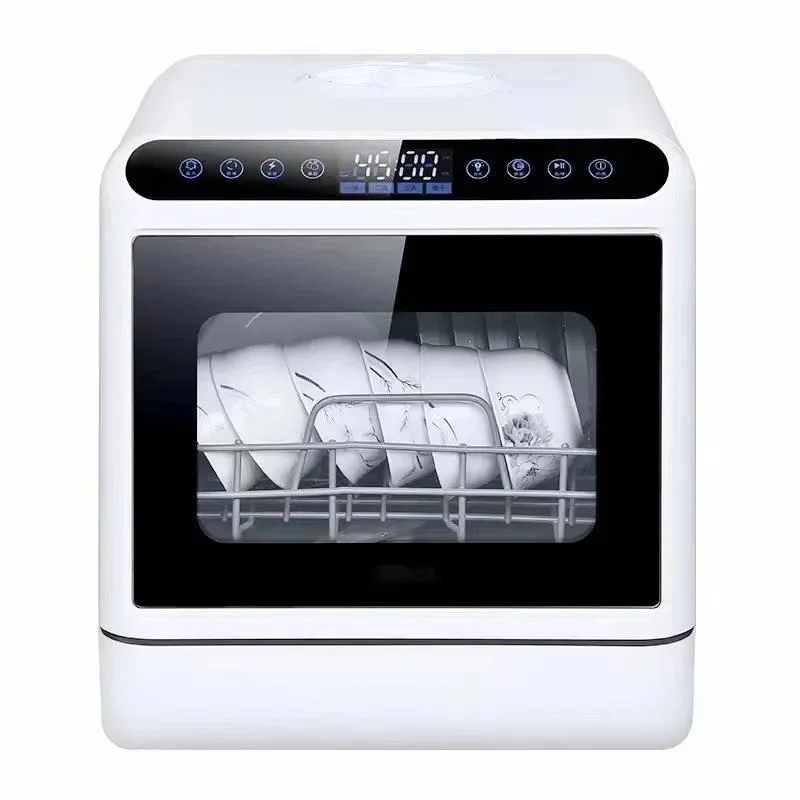 Tabletop Dishwasher Free Installation Home Automatic Tabletop Disinfection Intelligent Drying Dishwasher