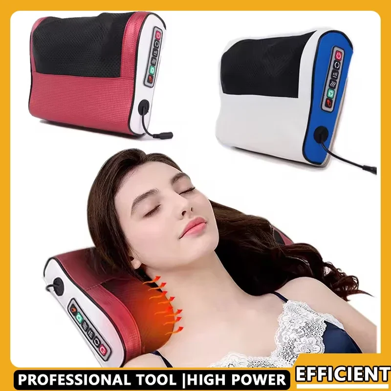 

Многофункциональный массажер для шеи и плеч, бытовой инструмент для разминания шеи и спины с 6-регулируемым функцией массажа горячего компресса