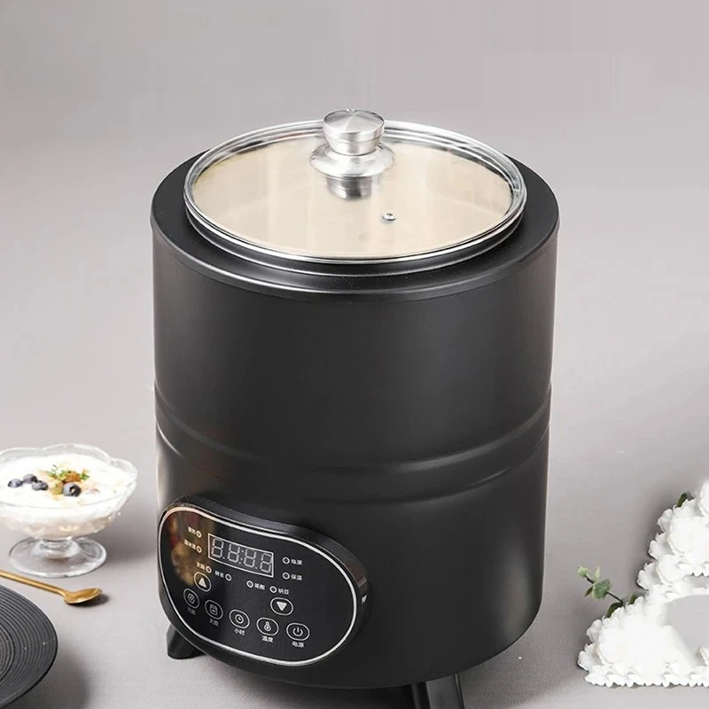 8L Multi-Function Fully Automatic Yogurt Maker Household Fermentation Machine Natto Rice Wine Stainless Steel Inner