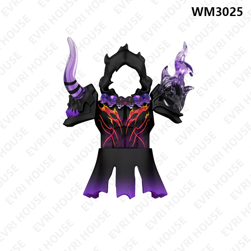 Animes Solo nivellement Mini bloc de construction poupées figurines d'action briques bande dessinée assemblage jouets pour enfants WM6220