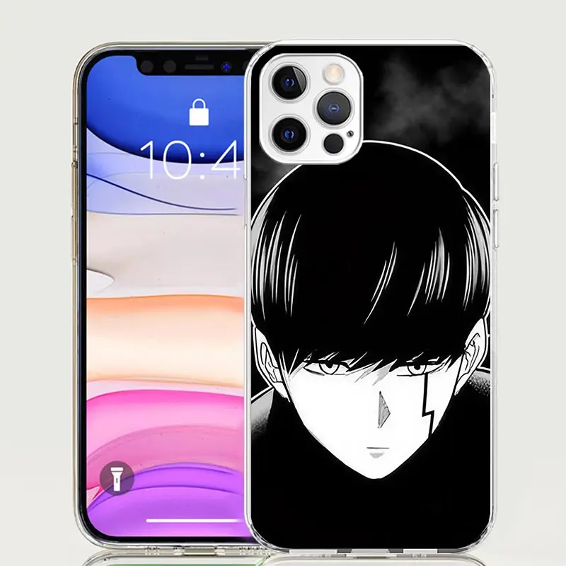 Mashle Magic And Muscles Phone Case For Apple Iphone 11 12 13 Mini 14 15 16 Pro Max 7 Plus X XS XR SE Art Customized Coque Capa