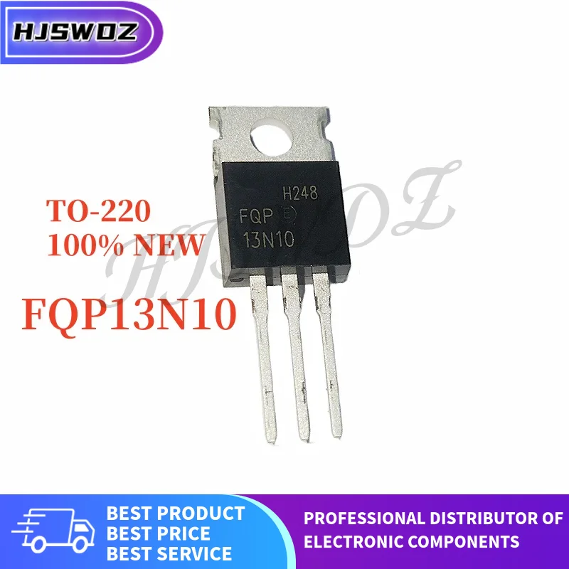 10PCS Brand NEW FQP13N10 FQP17N40 FQP19N20C FQP19N20 TO-220 MOSFET Field-Effect Transistor High Power In Stock