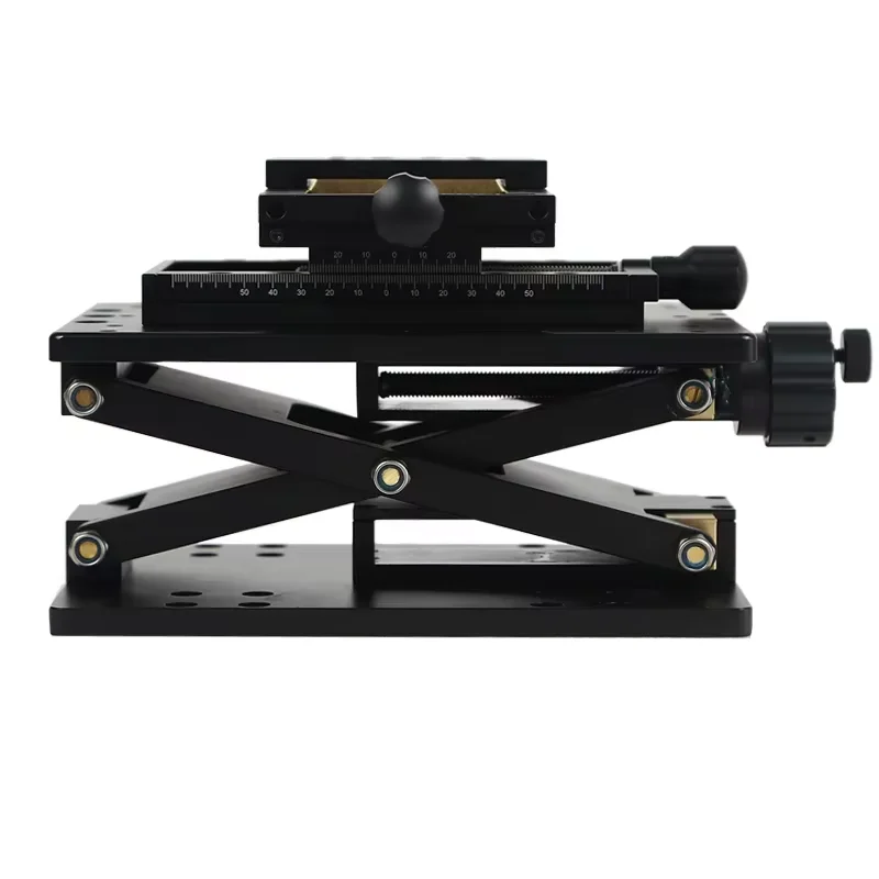 Z-axis displacement stage, height adjustment of manual lifting platform, XYZ combined platform, large tabletop