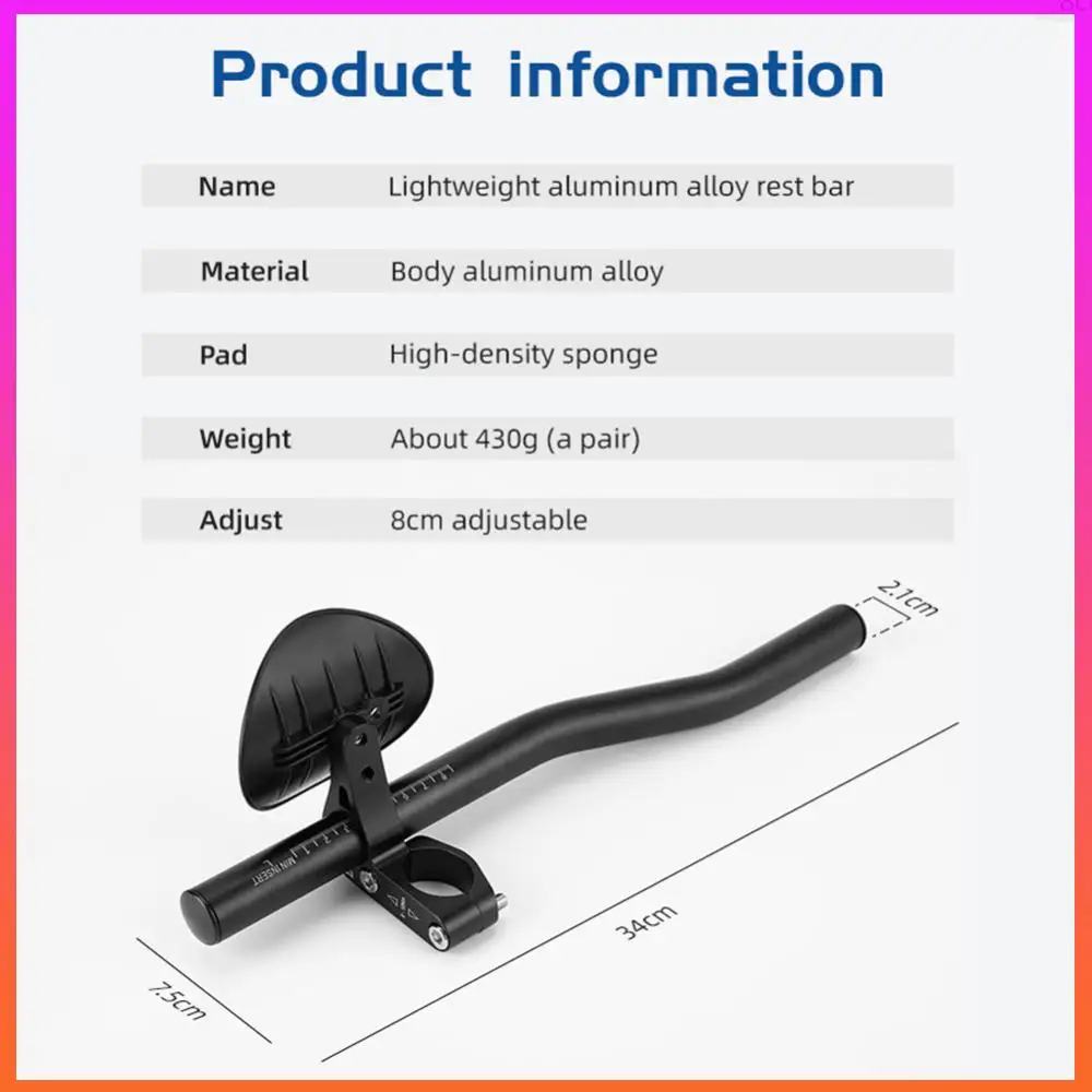 

Bicycle Rest TT Handlebar Clip Extension MTB Road Bike Cycling Rest Handle Bar
