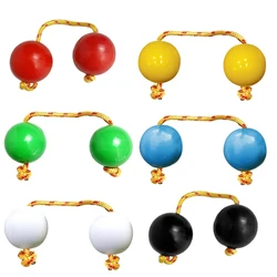 Kashaka Rhythmic Ball Aslatuas Instrument Rhythmic Drum Ball African Shaker Set E56D
