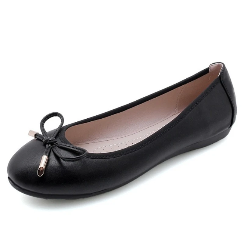 12 Colors Foldable Shoes Ladies Japanned Leather Pocket Flats Bowtie Moccasin Round Toe Femme Roll-Up Cake Shoes Ballet