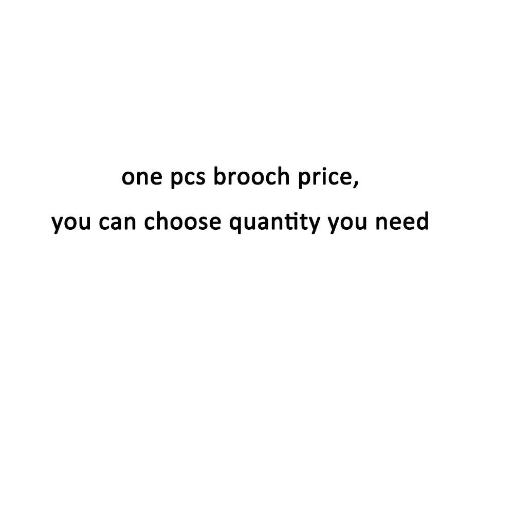 one pcs BROOCH price,you can choose quantity you need