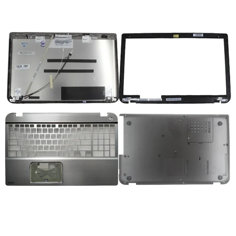 New Case For Toshiba Satellite P55-A P55T-A P55t-A5202 LCD Back Cover/Bezel/Palmrest Upper/Bottom Base/Hinges