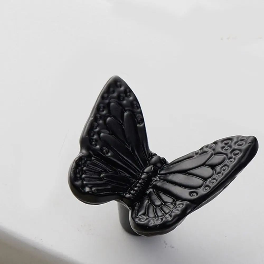 Creativity Single Hole Antique Cabinet Knob Zinc Alloy Butterfly Door Pull Handles Starfish Animal Drawer Knobs Wardrobe