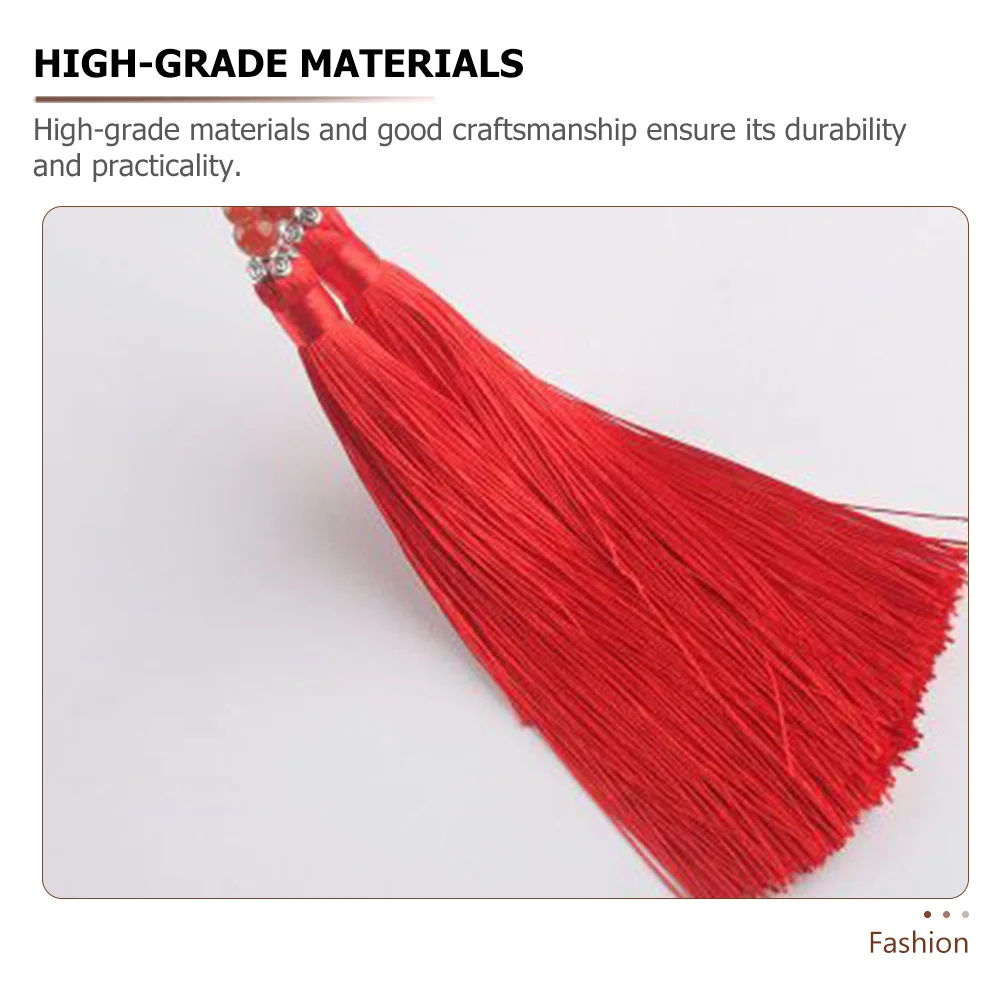 

6Pcs Flute Tassel Pendants Durable Easy Install Gift Family Friends Lovers Lightweight Compact Size Flute Tassel Ornaments