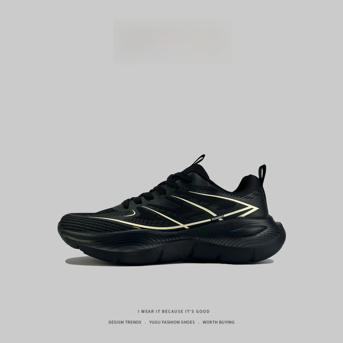 

Men's Summer Running Shoes Breathable Shock Absorption Marathon Sneakers Versatile Comfortable All-Season Sports Footwear