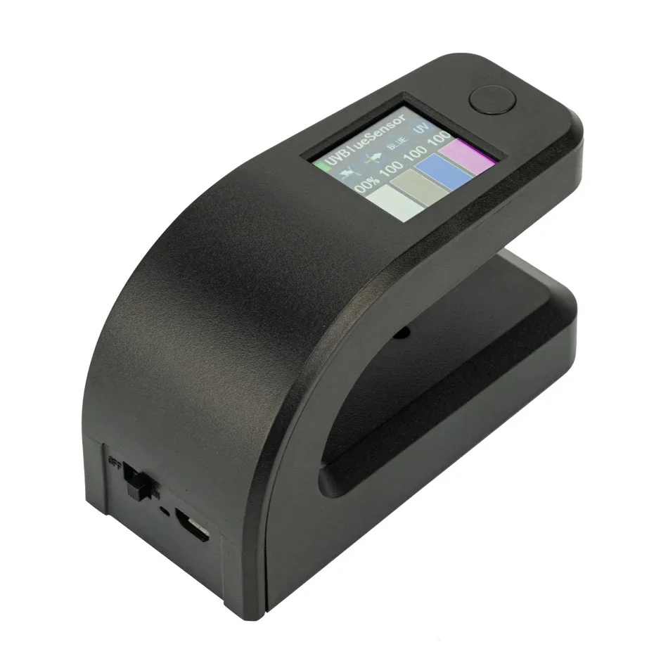 AIST  Ophthalmic Uv And Blue Light Testing Meter For Optical Clinics Usb Charging Lens Transmittance BU-100