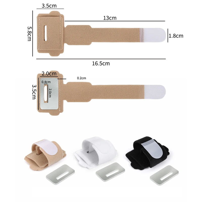 2Pcs/Set Toe Aligner Support Splint Overlapping Toes Corrector Hammer Toe Straightener Foot Pain Relief Brace for Men Women