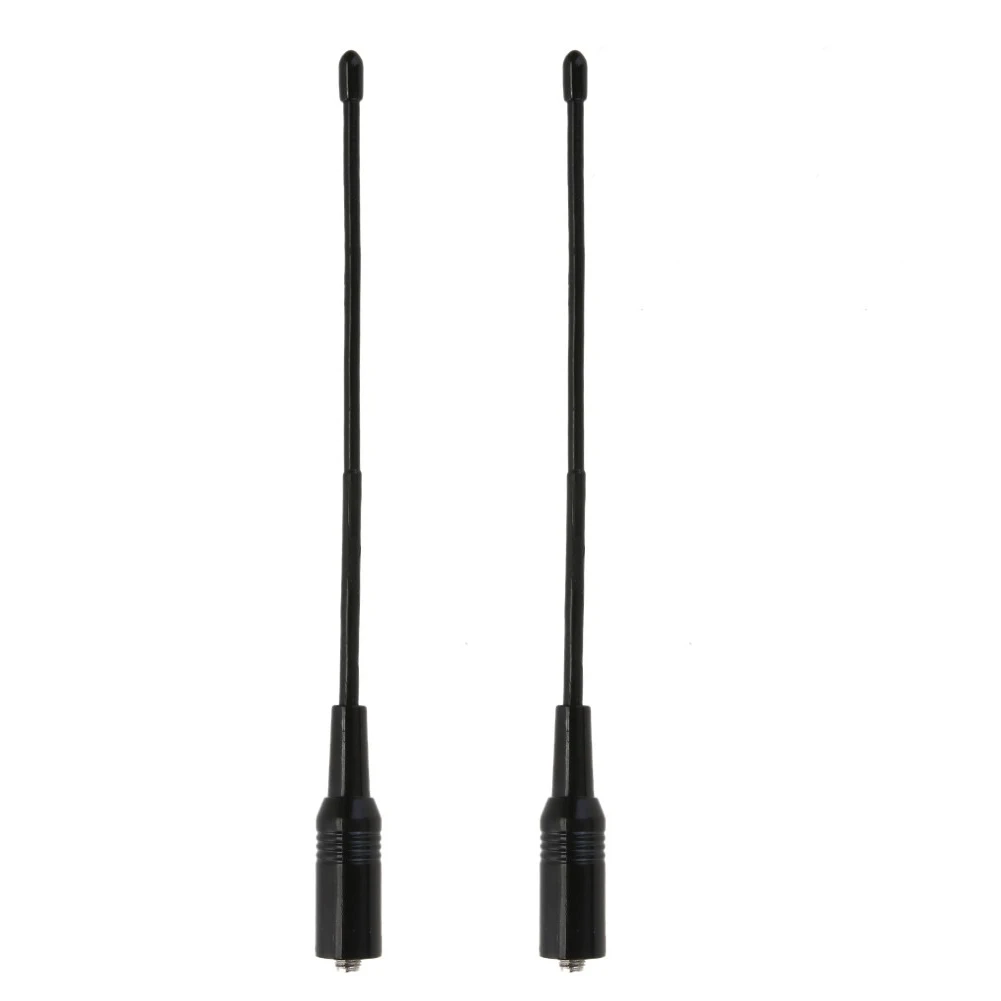 2 szt. Antena radiowa dwuzakresowa Profesjonalna antena o wysokim wzmocnieniu 144/430 MHz Akcesoria do radiotelefonów Baofeng UV-5R