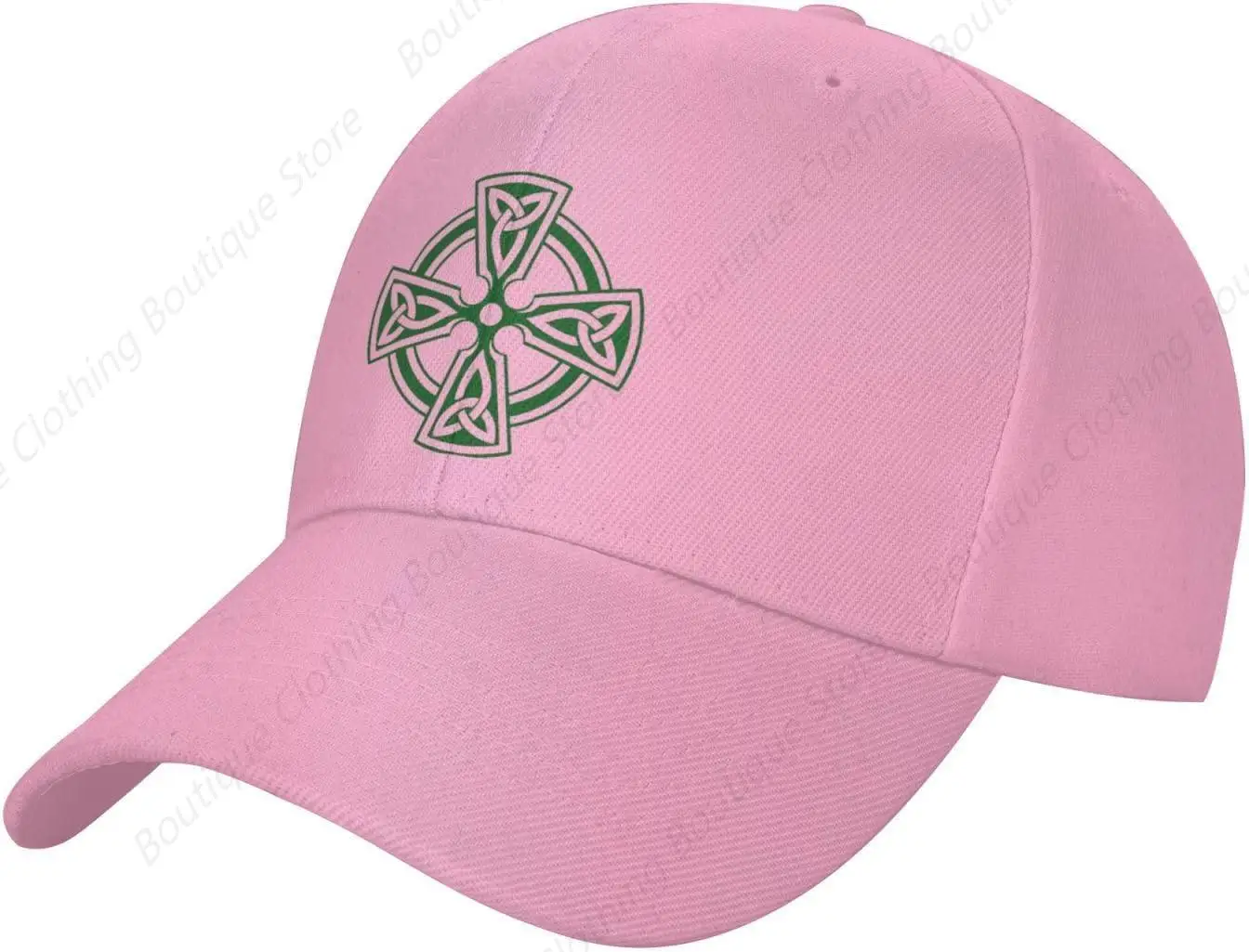 

Celtic Cross Knot Irish Shield Warrior Baseball Cap Men Women - Classic Trucker Hat Adjustable Plain Hat Black