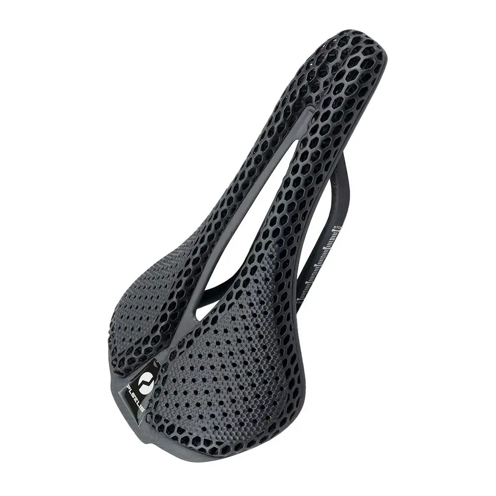 

Lightweight Carbon Fiber Bicycle Saddle 3D Printed Hollow Design for Road & Mountain Bike Cycling Durable Ergonomic Racing Saddl