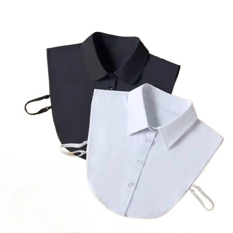 

Men's and Women's Shirts with Fake Collars, Formal Standing Collars/round Collars, Versatile Casual Shirts, Collar Decorations
