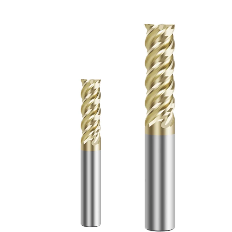Efficient 68-Degree  Steel Milling Cutter 4 Blades Stainless Steel Titanium Alloy Dynamic ODM/OEM Altin