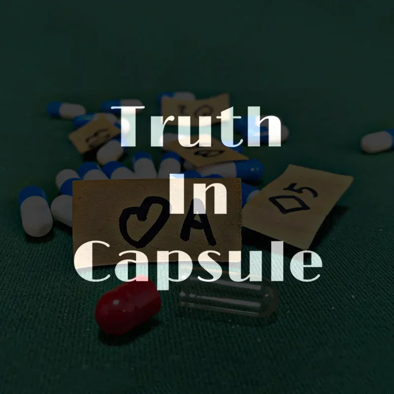 Truth in Capsule by J.C Magic Tricks  Close up Mentalism Prediction Mind Reading Magia Props Magician Gimmick Illusions