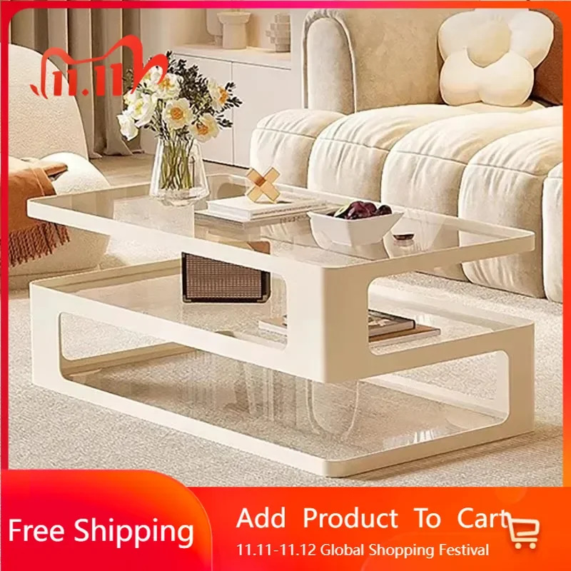

Italian Unique Coffee Tables Minimalist Modern Luxury Storage Coffee Tables Nordic Antique Ergonomic Couchtisch Trendy Furniture